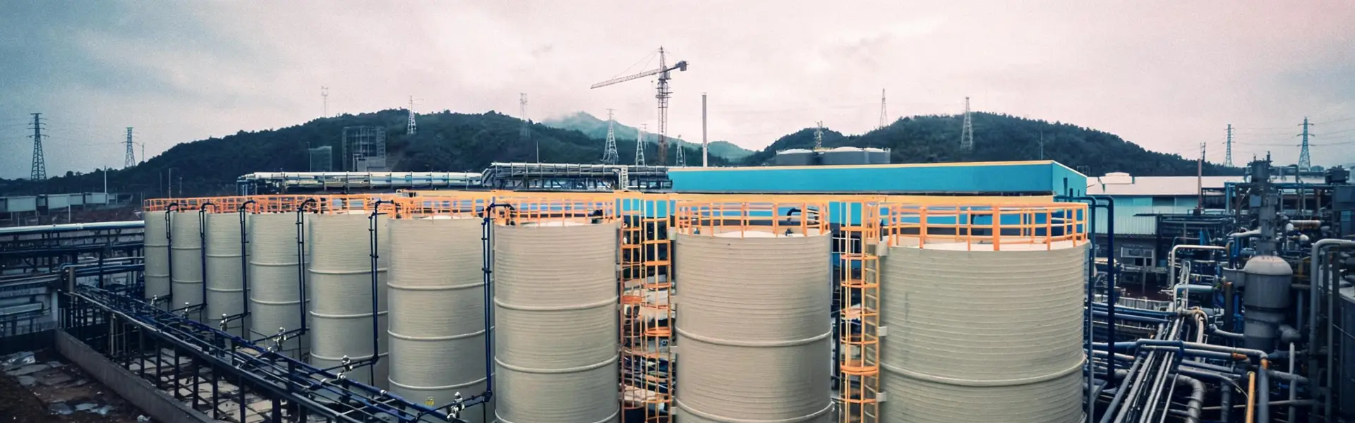 Tank cage ladder application on a storage tank project